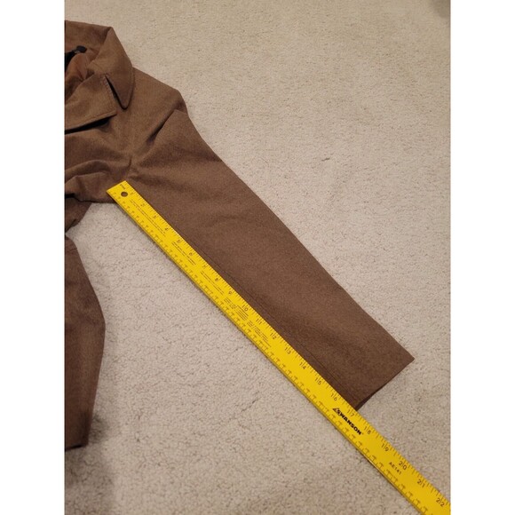 Vintage Vtg The Limited 4 Button Blazer Women Medium Brown Y2K, Made In USA - Picture 5 of 12